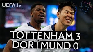 TOTTENHAM 30 DORTMUND UCL HIGHLIGHTS [upl. by Nola]