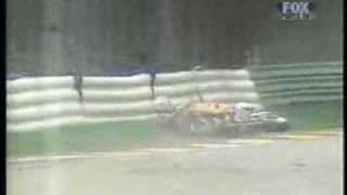 Jimmy Milroy Crashing at Road America Racing AMA 2001 [upl. by Einnij]