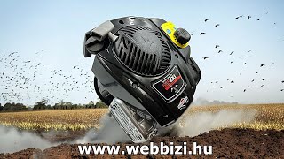 Briggs amp Stratton® 625EXi OHV kapálógép motor 222x62 mm függőleges tengelyű  093J020118H5 [upl. by Teplica]