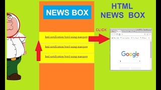 html news slider  html news box tutorial  HOW TO CREATE HTML NEWS BOX [upl. by Meuse]