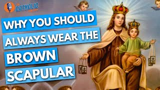 Why Every Catholic Should Wear The Brown Scapular  The Catholic Talk Show [upl. by Suolkcin]