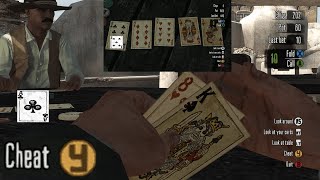 CHEATING at Poker in Red Dead Redemption is AMAZING [upl. by Lesli377]