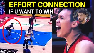 Scottie Thompson x RJ Abbarientos Basketball is effort and Connection Barangay Ginebra [upl. by Seamus]