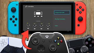 TUTO Manette Xbox One amp PS4 sur Switch SANS ADAPTATEUR  MissionControl Bluetooth plugin DS4 CFW FR [upl. by Peterson]