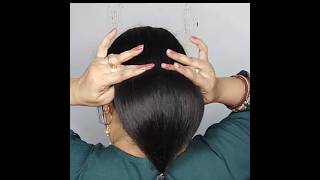 Low Bun Tutorial Hack hairstyle hair juda bun shorts youtubeshorts doityourself [upl. by Pierre]