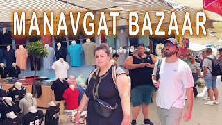 🇹🇷 Antalya Manavgat The Best BAZAR Turkey  Walk in Replica Bazaar Antalya Manavgat TÜRKIYE side [upl. by Eirrem633]