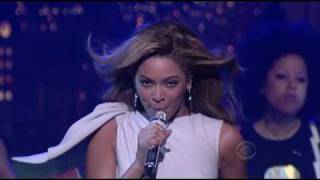 Beyoncé Knowles  Halo Live  The Late Show with David Letterman [upl. by Mike464]