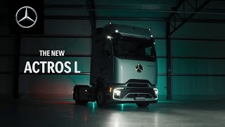 The new shape of efficiency the new Actros L  MercedesBenz Trucks [upl. by Raynold]