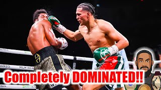 David Benavidez DOMINATES Demetrius Andrade and wins by KNOCKOUT [upl. by Lienaj850]