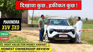 New Mahindra xuv 3xo 2024 🚀 Ownership Review 💯 xuv3xo pros and cons 🏁 [upl. by Haas]