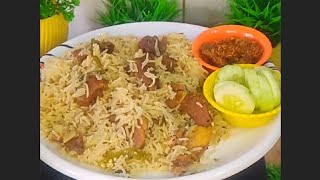 Quick And Tasty मटन पुलाव In Pressure Cooker  Mutton Pulao Recipe ❤  Lubnas Kitchen [upl. by Geldens]