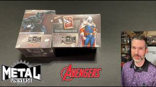 Metal Universe Avengers Blaster boxes with retail exclusive Copper FX parallels [upl. by Bearce]