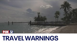 Travel advisory issued for Jamaica The Bahamas due to uptick in crime [upl. by Carola]