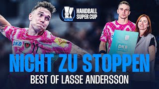 Die BESTEN Szenen vom DKB SPIELER DES SPIELS I Lasse Andersson beim Handball Super Cup [upl. by Tyne]