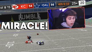 LAST SECOND MIRACLE Football Fusion Funny Moments [upl. by Malley]