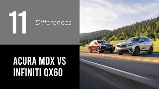 Acura MDX vs Infiniti QX60 [upl. by Rufus]