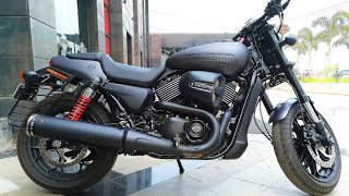 HARLEY DAVIDSON STREET ROD 750 FIRST RIDE REVIEW [upl. by Dulcie]