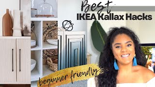 The BEST IKEA Kallax Hacks  DIY IKEA Furniture Flips  Modern  Beginner Friendly  IKEA DIY Hacks [upl. by Richer]