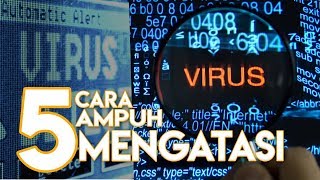 Cara Mengatasi Virus Yang Ada Di PC  Ampuh Banget [upl. by Nevad]