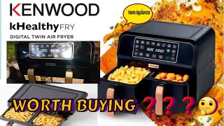 Unboxing Air fryer  Air Fryer kenwood HFP70 Dual Air fryer 2024  Dual deep Basket Air Fryer [upl. by Akim]