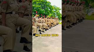 Ncc Cadets Pared Traning nccvlog ncc armycadet army armyofficer nccarmy police nccmasti [upl. by Spevek]