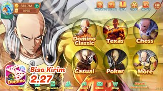 Update Tema Baru  Higgs Domino Global Bisa Kirim  Versi 227 Tombol Kirim [upl. by Llenra]