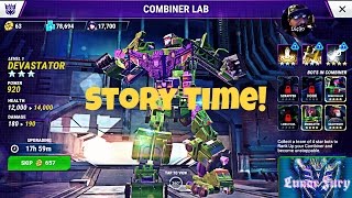 Transformers Earth Wars Devastator Unlock Story [upl. by Ulland130]