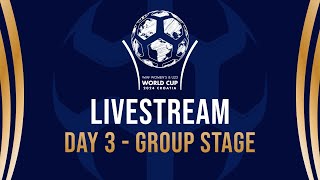 DAY 3  GROUP STAGE  WMF WC U23 amp Women [upl. by Annayak]