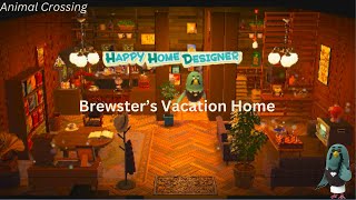 Brewsters Vacation Home Animal Crossing New Horizons Happy Home Paradise [upl. by Freeborn]