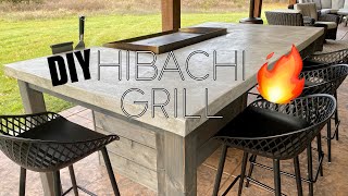 Making a Hibachi Grill Table using a Pit Boss Griddle 🔥 [upl. by Hebert]