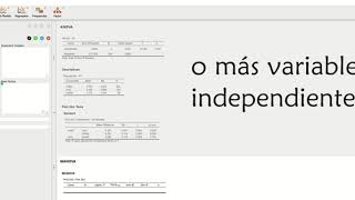 ANOVA Análisis multivariante [upl. by Chloette759]