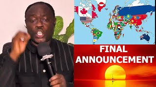 FINAL ANNOUNCEMENT ON THIS ISSUE MAJOR PROPHET POSSIBILITY TV [upl. by Ashlen247]