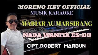 KARAOKE MABIAR AU MARSIRANG NADA WANITA [upl. by Purdy520]