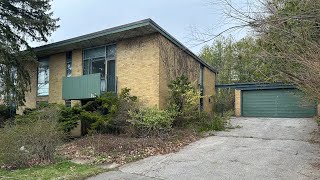 Retro ABANDONED mid century modern home untouched for years [upl. by Slin72]