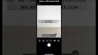 iPhone Document and Barcode Scanner App  Softmatic CoScan [upl. by Ariaes302]