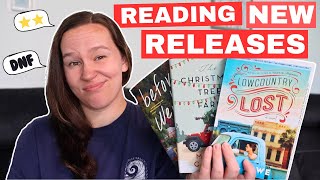 Reading Vlog New Release Christian Fiction [upl. by Eihtak]