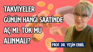 Takviyeler Günün Hangi Saatinde Kullanılmalı  Aç Mı Tok Mu Alınmalı [upl. by Yezdnil282]