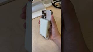 iPhone 16 Pro Clear Case with MagSafe  MUJI MagSafe Charger 5000mAh Unboxing [upl. by Ettigdirb]