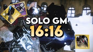 Solo GM Lake of Shadows in 16 minutes on Solar Hunter Platinum 1616 [upl. by Star]