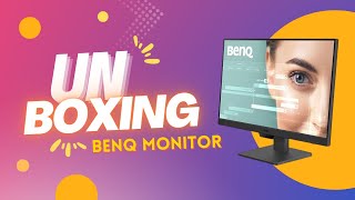 BenQ Monitor GW2490  Unboxing [upl. by Ahseetal963]