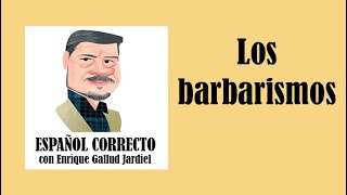 Los barbarismos [upl. by Monti]