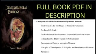 Developmental biology by Scott FGilbert Audiobook  PDF Part 1 Chapter 1  The anatomical tradition [upl. by Leirud]