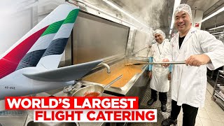 World’s Largest Airline Kitchen  Emirates Flight Catering [upl. by Gnus]