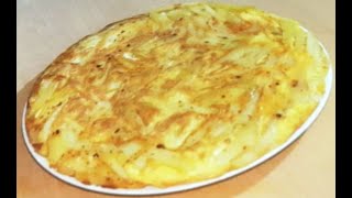 طورطية إسبانية بالبطاطس ispanyol omleti [upl. by Nodnek]