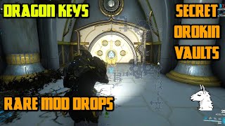 Lets Play Warframe  Dragon Keys and Secret Orokin Vaults [upl. by Chandal686]