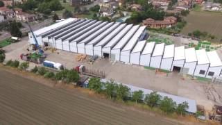 Flying around the Tomato Harvesters Factory June 2017 [upl. by Rycca]