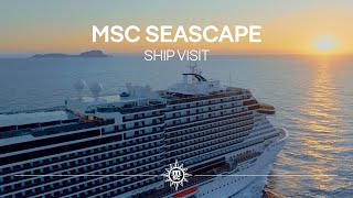 MSC Seascape  Ship Visit [upl. by Nonnel291]