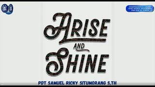 KKR Kaum Muda BOANERGES  Arise amp Shine  Pdt Samuel Ricky Situmorang STh  14 September 2024 [upl. by Essie13]