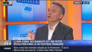 Direct de Droite Le cumul des mandats cest fini  2201 [upl. by Poole]