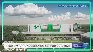 USF football stadium groundbreaking set for October 2024 [upl. by Jesse778]